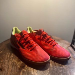 Adidas Men's X Speedflow.1 Indoor Shoes - Red